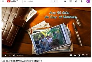 VIDEO 2019 LES 80 ANS DE MATHIAS ET GUY